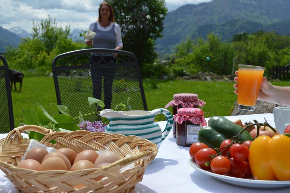 Pension Schindlau Scharnstein Exteriör bild