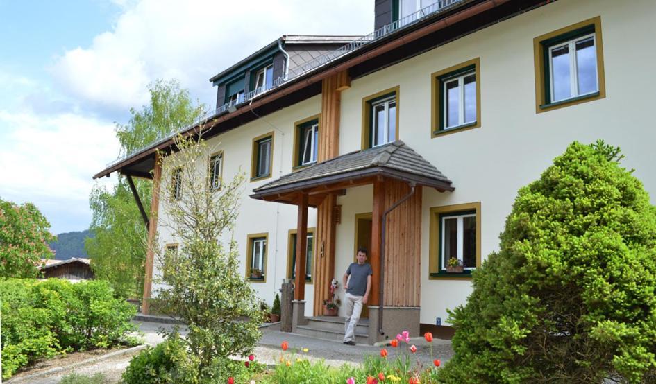 Pension Schindlau Scharnstein Exteriör bild
